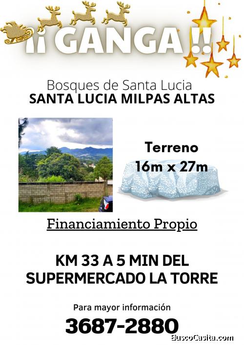 GANGA!! terrenos en venta cerca de Antigua Guatemala!
