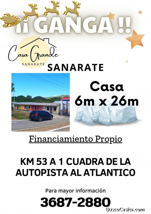 GANGA!! casa en venta a tan solo 1 cuadra de la Autopista al Atlántico 