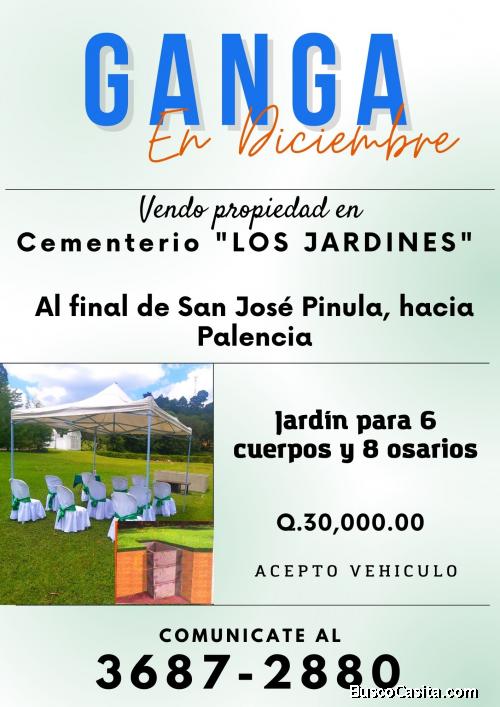 GANGA!! Propiedad en venta en Cementerio en San José Pinula