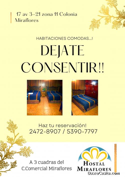 Hostal Miraflores, tu mejor opción en hospedaje