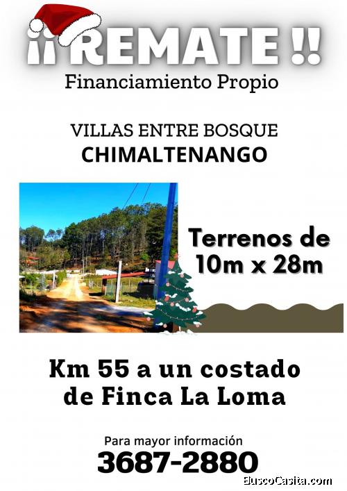Hey!! Terrenos en venta en Chimaltenango 