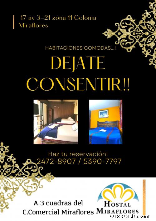 Hostal Miraflores, hospedaje a 3 cuadras del Cercial Miraflores 