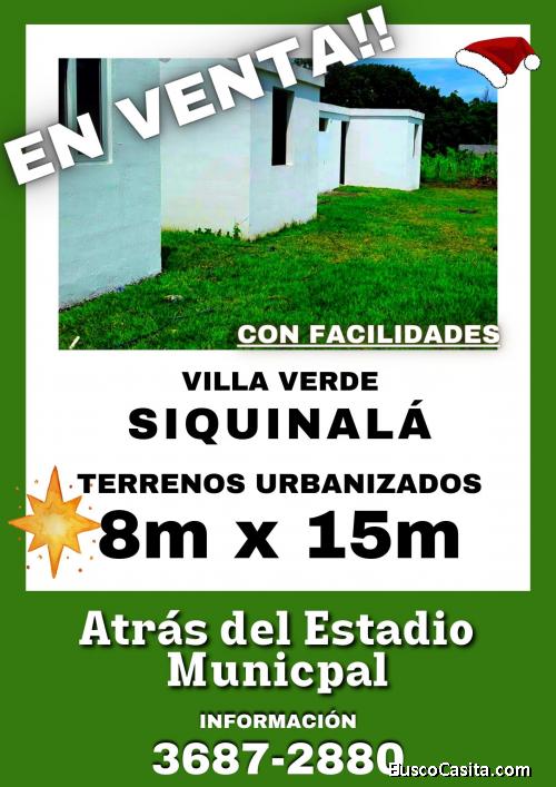 Oferta!! Terrenos en venta en Siquinalá