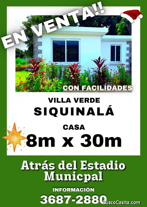 Oferta!! Casas en venta en Siquinala 