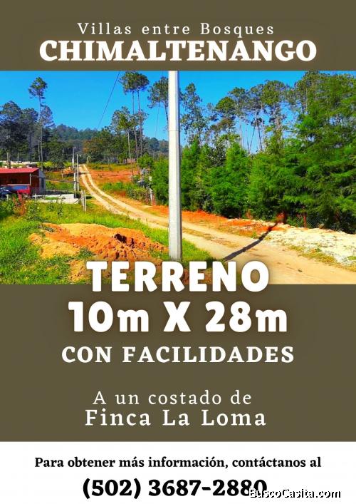 Terrenos en venta en Chimaltenango, ideales para tu casa tipo canadiense 