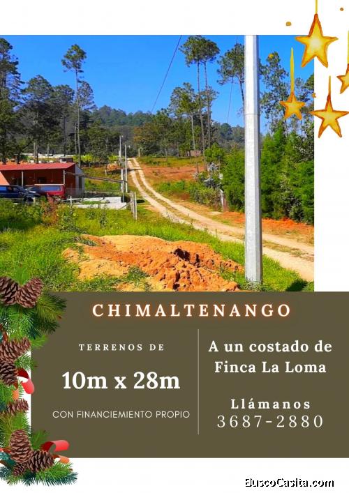 Terrenos en venta en Chimaltenango, GANGA!! 