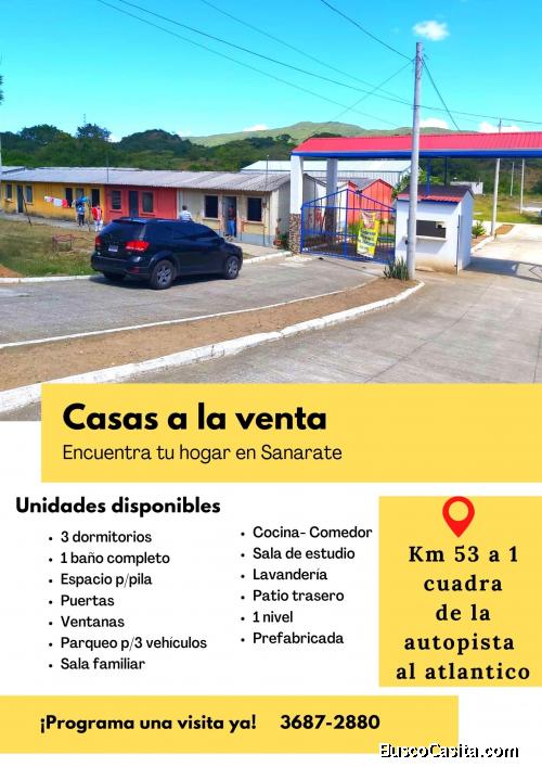 Casas en venta en Sanarate, GANGA!! 