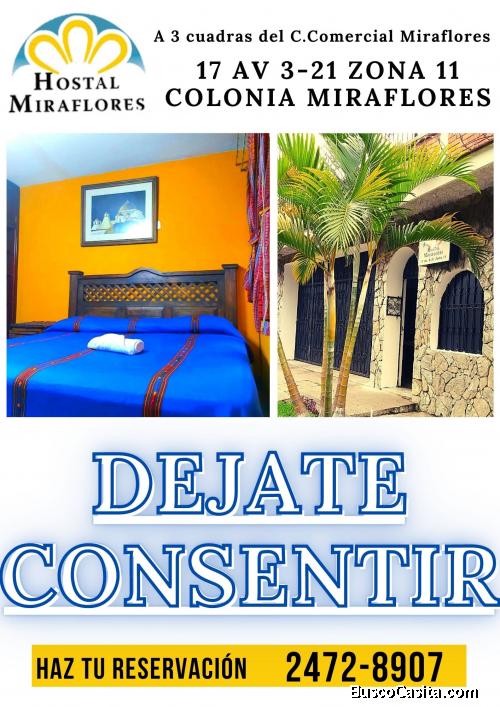 Hospedaje en excelente ubicación en la Capital