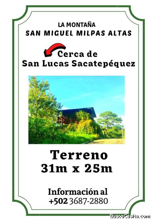 Terrenos en venta cerca de San Lucas Sacatepéquez