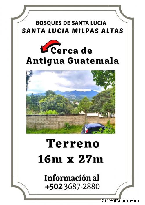 Terrenos en venta cerca de Antigua Guatemala 