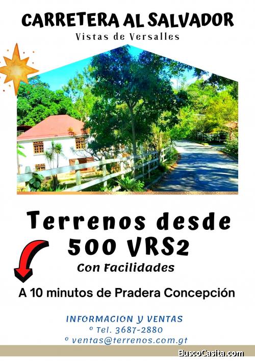 Adquiérelo tú, terrenos cerca de Pradera Concepción