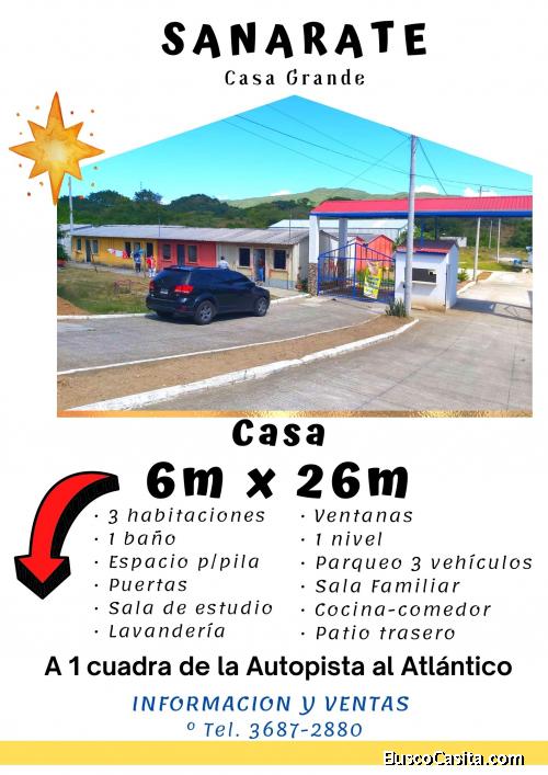 Adquiérelas tú, casas cerca de la Autopista al Atlántico