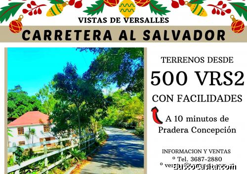 GANGA!! Terrenos en venta en Carretera al Salvador