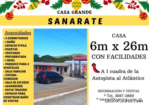 GANGA!! Casas en venta en Sanarate