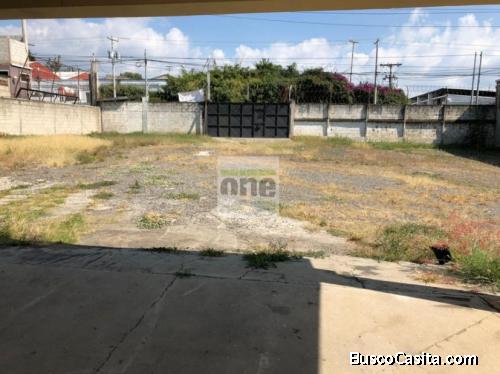 Zona 12 Alquilo Amplio Terreno 2,460 Mts