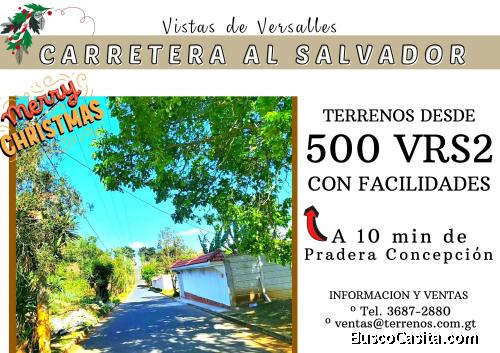 OFERTA!! Terrenos en venta a 10 min de Pradera Concepción