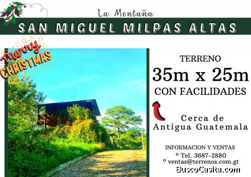 OFERTA!! Terrenos cerca de Antigua Guatemala 