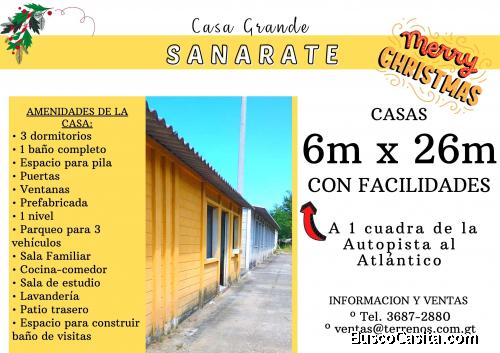 OFERTA!! Casas en venta cerca de la Autopista al Atlántico