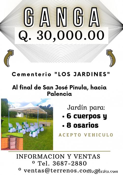 Terrenos en venta!! en Cementerio en San Jose Pinula