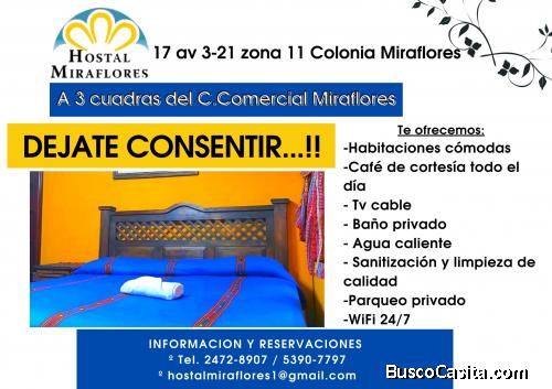 Habitaciones cómodas, Hostal Miraflores