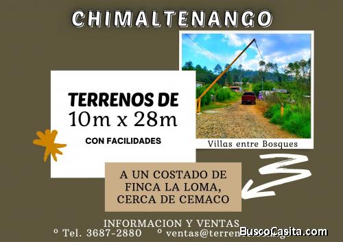 Terrenos a la venta en Chimaltenango