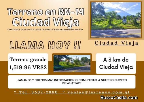 Terreno a la venta cerca de Ciudad Vieja