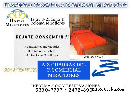Hostal Miraflores, habitaciones con tv cable