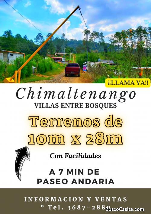 Llama ya y pregunta por los terreno de Chimaltenango