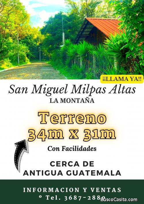 Llama ya y pregunta por los terrenos de San Miguel Milpas Altas