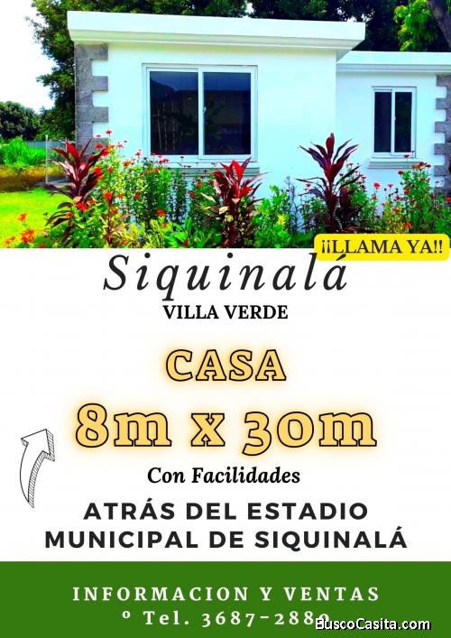 Llama ya y pregunta por la casa de Siquinala