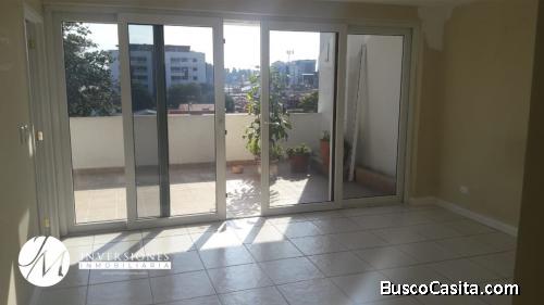 Apartamento en renta en Penthouse zona 10