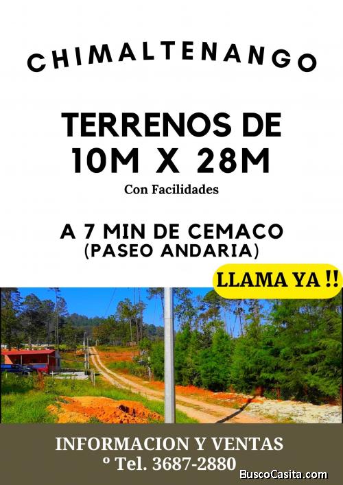 Vendo terreno en Chimaltenango, GANGA!!