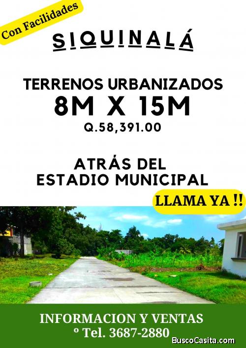 Vendo terreno en Siquinala, GANGA!!