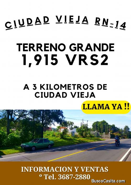 Vendo terreno en Ciudad Vieja, GANGA!!