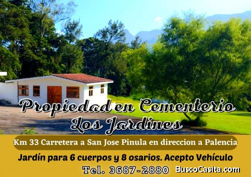 Terreno a la venta en Cementerio Los Jardines, llamanos ya!!