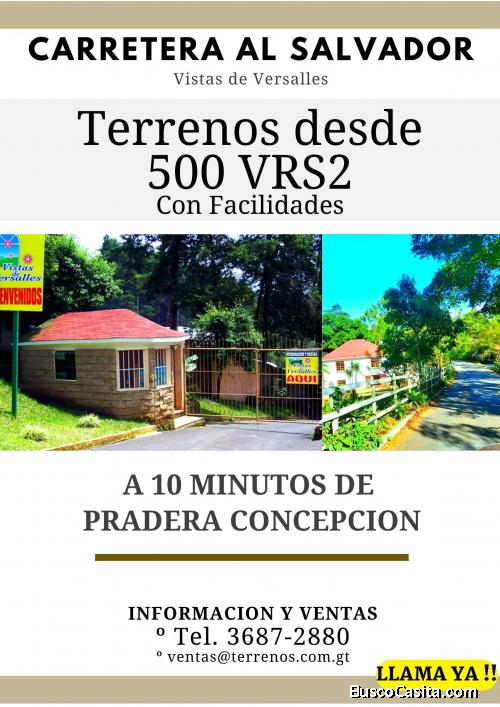 Ya tienes tu regalo? Terrenos a la venta en Carretera al Salvador
