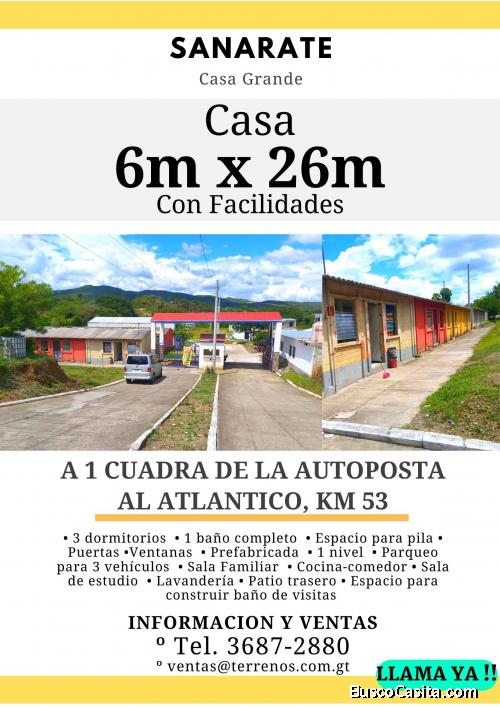 Ya tienes tu regalo? Casas a la venta en Sanarate