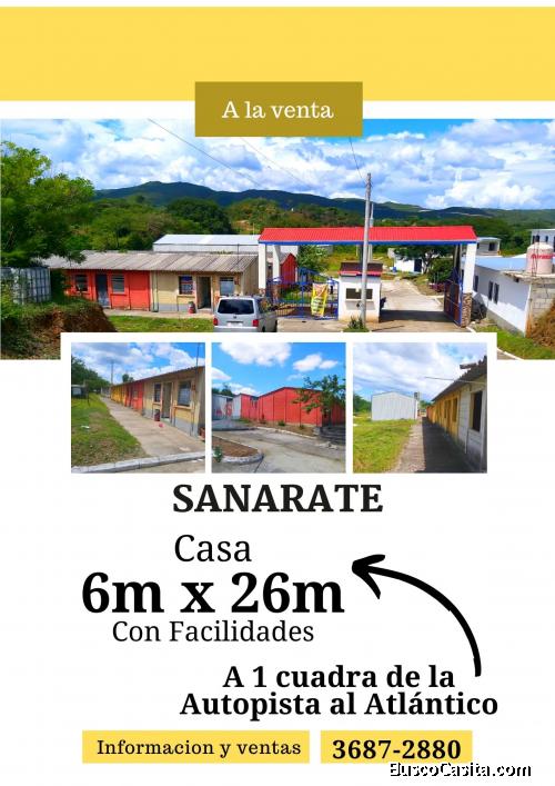 Vendo bonita casa en Sanarate, negociable