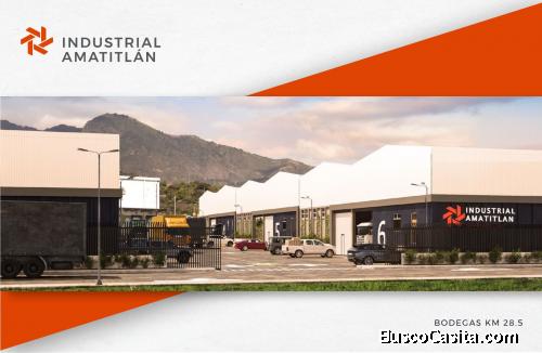 VENDO BODEGA EN CONSTRUCCIION PARA ESTRENAR KM. 28 AMATITLAN CA-09 SUR