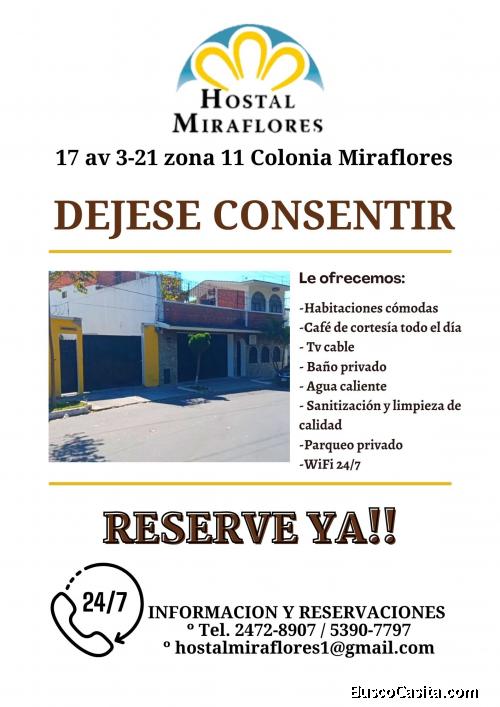 HOSPEDAJE PARA 1 O 2 PERSONAS EN ZONA 11