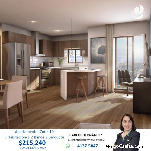 Apartamento en Venta en Oakland zona 10 Guatemala