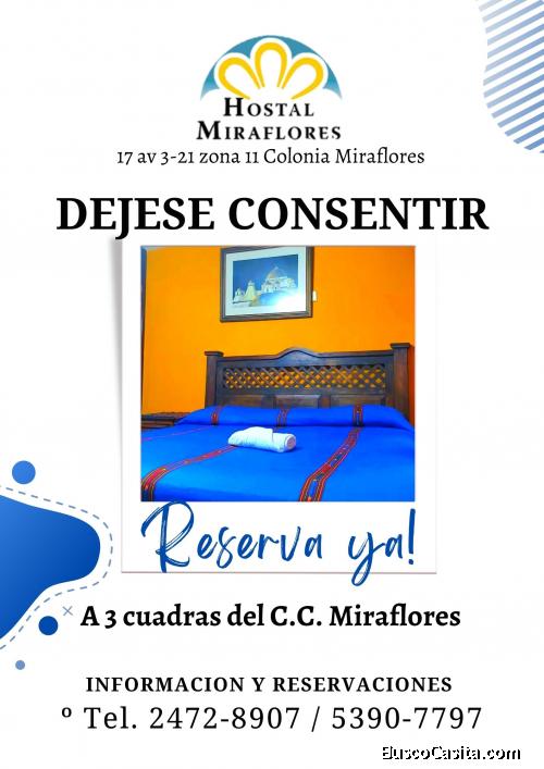 Hostal Miraflores te ofrece habitaciones cómodas