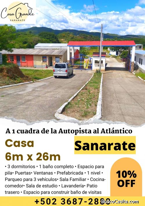 Negociable!! Casa en Sanarate