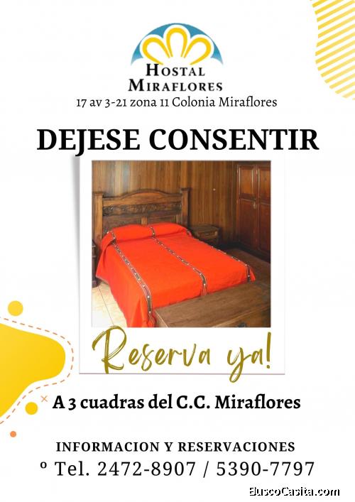 Hospédese con nosotros y déjese consentir