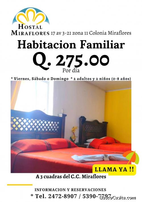 Hospédense con nosotros y déjense consentir