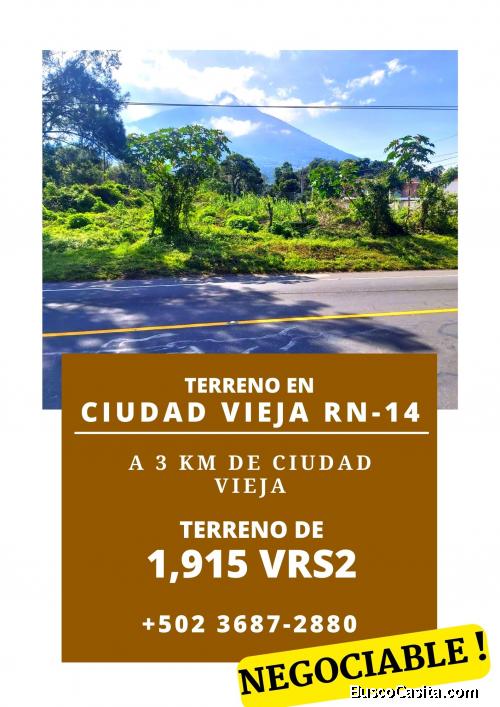 Negociable, terreno en Ciudad Vieja