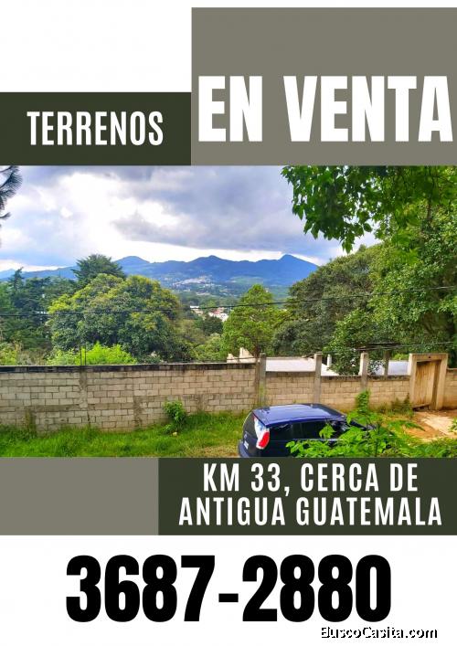 Terreno a la venta cerca de Antigua Guatemala, llama ya!