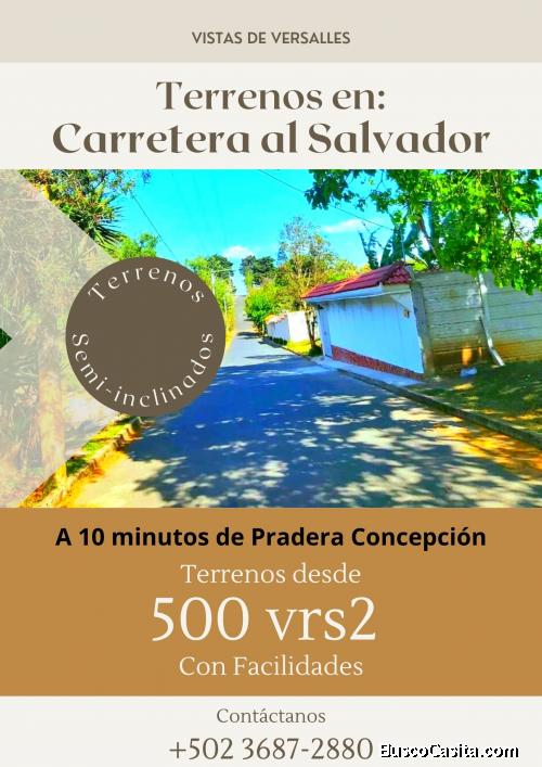 Terrenos cerca de Pradera Concepción, llama ya