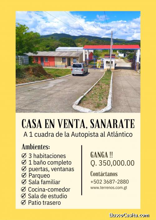 Casa a 1 cuadra de la Autopista al Atlántico, llama ya