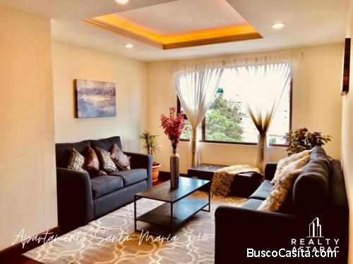 Apartamento en renta en Edificio en zona 10, cera de Oakland Moll 